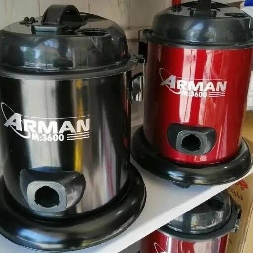 جاروبرقی سطلی آرمان باموتور دوسال ضمانت