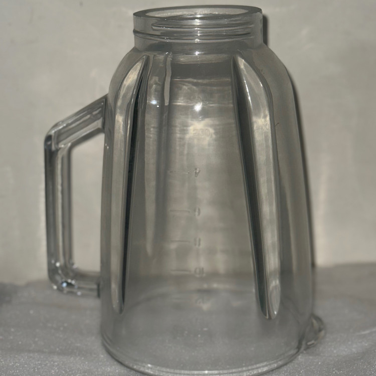 پارچ شیشه ای مخلوط کن وابمیوه گیری کد145 قطر7/5